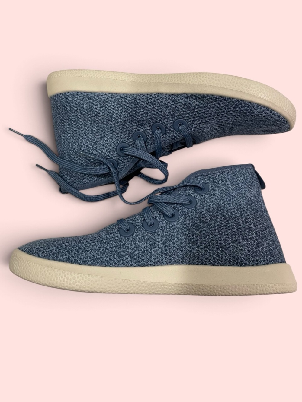 Nwot Allbirds tree toppers soft comfy high tops Tarheel blue